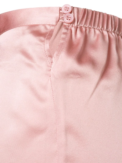 Shop La Perla Night Shorts In Pink