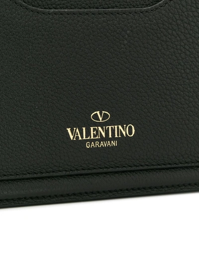 Shop Valentino Uptown Shoulder Bag In Black