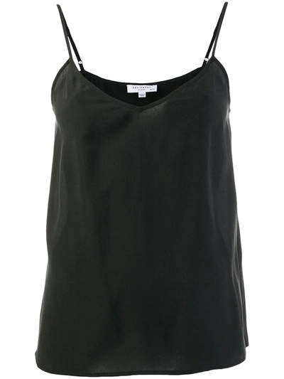 Shop Equipment Layla Silk Camisole Top In Black