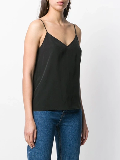 Shop Equipment Layla Silk Camisole Top In Black