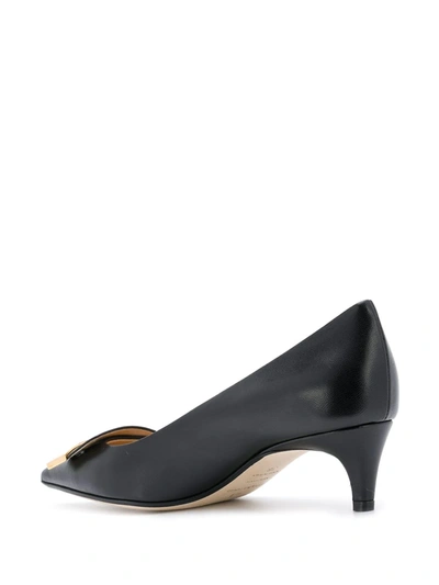 Shop Sergio Rossi Sr1 45mm Pointed Pumps In Black