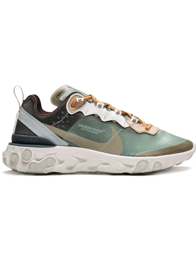Nike X Undercover React Element 87 Sneakers In Green | ModeSens