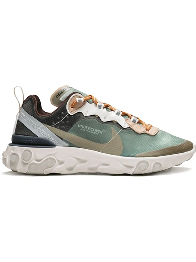 Shop Nike X Undercover React Element 87 "green Mist" Sneakers