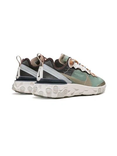 Shop Nike X Undercover React Element 87 "green Mist" Sneakers