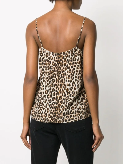 Shop Equipment Layla Silk Camisole Top In Neutrals