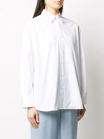 Shop Filippa K Smock Style Shirt In White