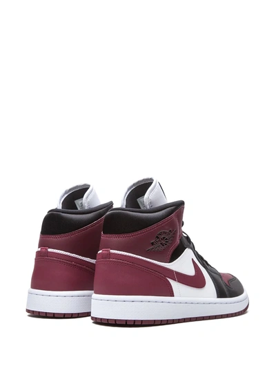 Jordan Air  1 Mid Sneakers In Red