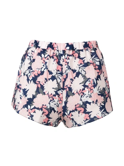 Shop Gilda & Pearl Jardin Printed Shorts In Pink