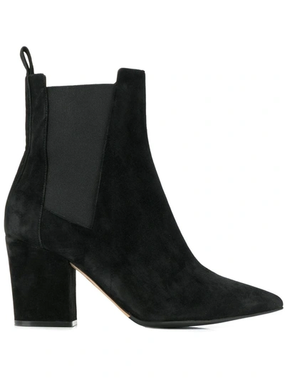 Shop Sergio Rossi Sergio Ankle Boots In Black