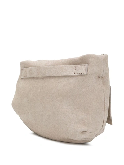Shop Marsèll Asymmetric Shoulder Bag In Grey