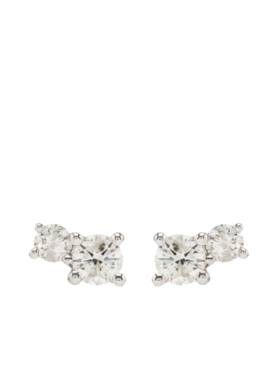 Shop Adina Reyter 14kt Yellow Gold Diamond Stud Earrings