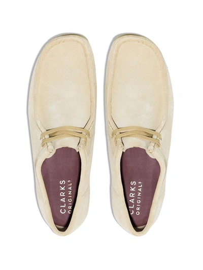 Clarks Originals Maple Wallabee Lace-up Boots In Neutrals