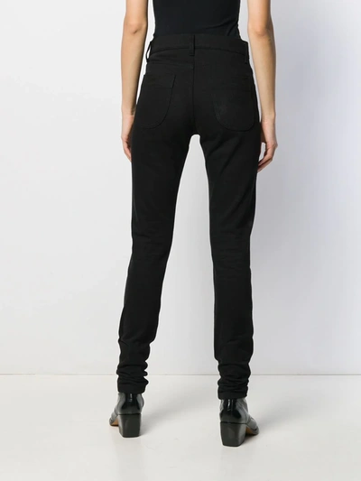 Shop Philosophy Di Lorenzo Serafini Crystal-embellished Trousers In Black