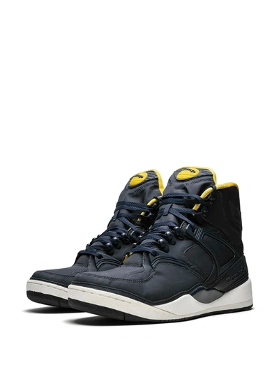 Shop Reebok X Undefeated Pump 20th Anni Sneakers In Blue