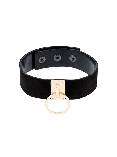 Shop Manokhi Keyring Detailing Choker In Black