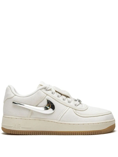 Shop Nike X Travis Scott Air Force 1 Low "sail" Sneakers In White