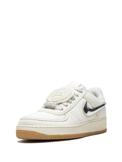 Shop Nike X Travis Scott Air Force 1 Low "sail" Sneakers In White