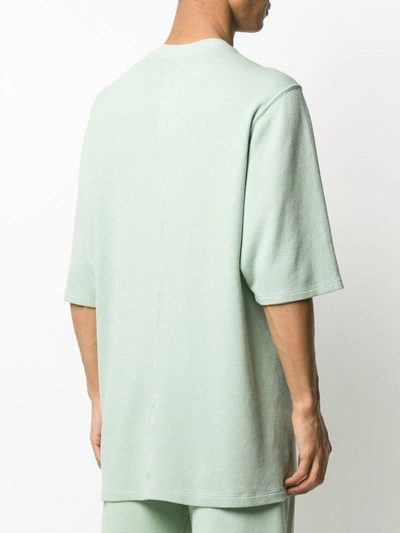 Shop Rick Owens Drkshdw Short Sleeve Boxy Fit T-shirt In Green