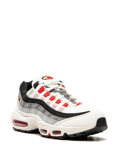 Nike White & Chile Red Air Max "japan" Summit Sneakers In White