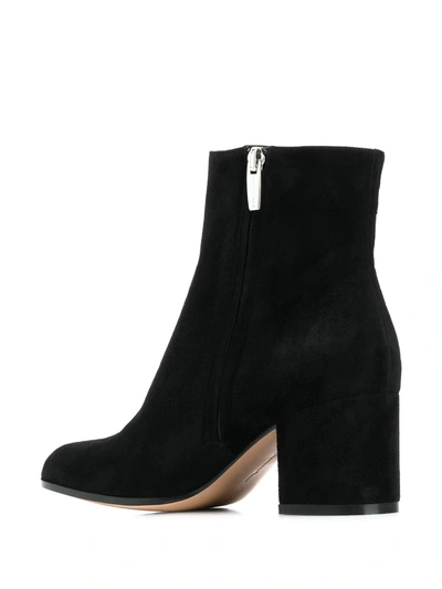 GIANVITO ROSSI HEELED MARGAUX BOOTS - 黑色