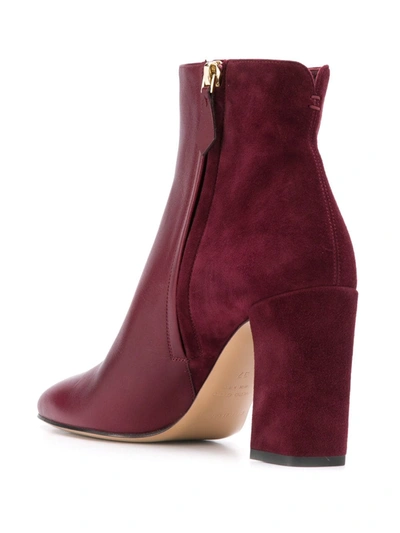 Shop Nicholas Kirkwood Elements 85mm Ankle Boots In Red
