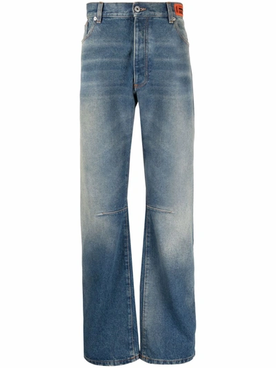 Shop Heron Preston Hammer Holder Jeans In Blue