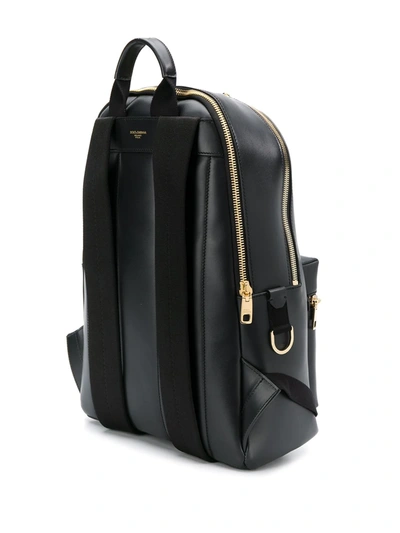 Shop Dolce & Gabbana Vulcano Backpack In Black