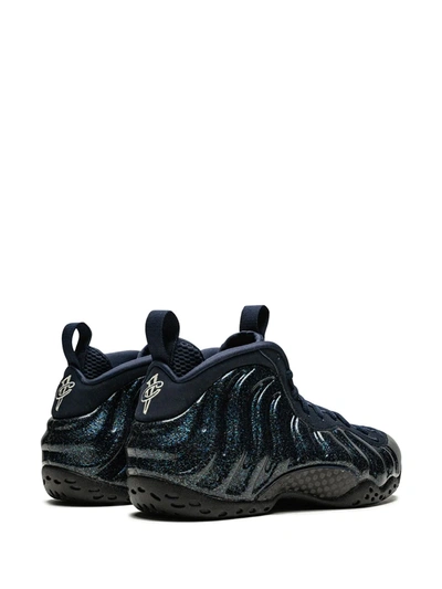 Nike Wmns Air Foamposite One "obsidian Glitter" Sneakers In Black