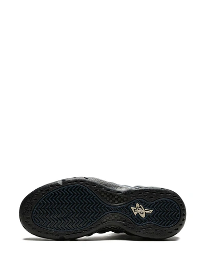 Nike Wmns Air Foamposite One "obsidian Glitter" Sneakers In Black