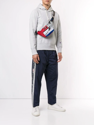 Shop Ralph Lauren Polo Sport Track Pants In Blue