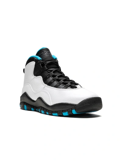 Shop Jordan Air  10 Retro "powder Blue" Sneakers In White