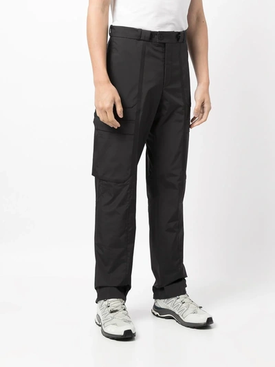 Shop A-cold-wall* Technical Cargo-style Trousers In Schwarz