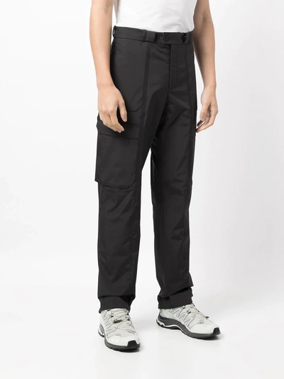 A-cold-wall* Technical Cargo-style Trousers In Schwarz