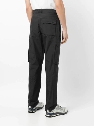 A-cold-wall* Technical Cargo-style Trousers In Schwarz