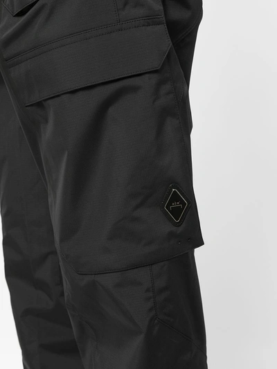 A-cold-wall* Technical Cargo-style Trousers In Schwarz