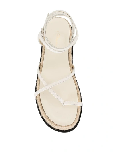 Shop 3.1 Phillip Lim / フィリップ リム Yasmine Strappy Espadrille Sandals In White