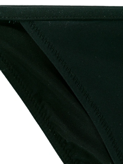 Dolce & Gabbana Dolce And Gabbana Black String Bikini Bottom In Black
