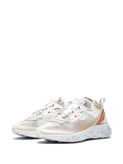 Nike React Element 87 Sneakers In White