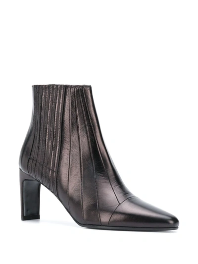 Shop Michel Vivien Auburn Ankle Boots In Black