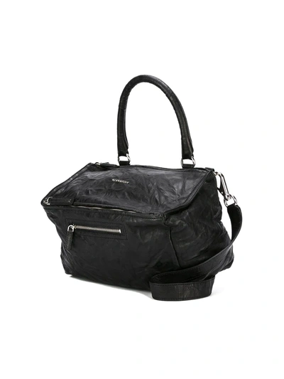 Shop Givenchy Medium Pandora Tote In Black