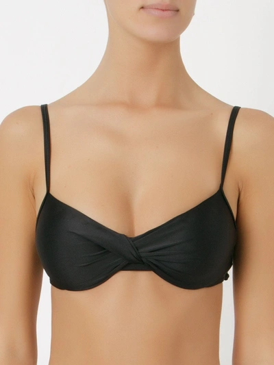 Lygia & Nanny Bikini Top In Black