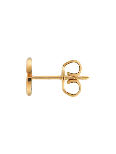 Shop Gucci Gg Tissue Stud Earrings In 8000