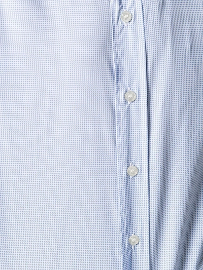 Shop Etro Long Sleeve Shirt In Blue