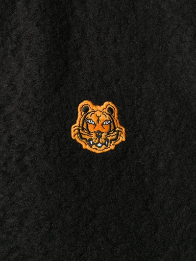 Shop Kenzo Tiger Emblem Fleece In Black