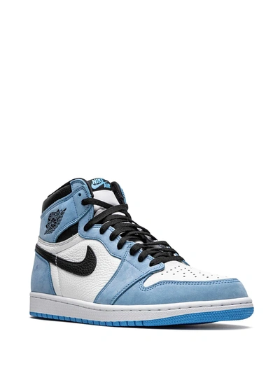Jordan Air  1 Retro High Og "university Blue" Sneakers In Blue