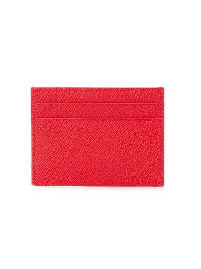 Shop Dolce & Gabbana 'dauphine' Cardholder In Red