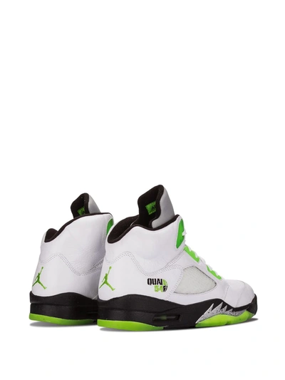 Jordan Air  5 Retro Q54 Sneakers In White