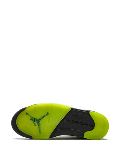 Jordan Air  5 Retro Q54 Sneakers In White