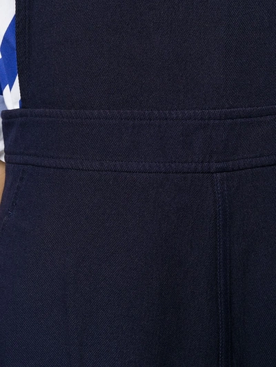 Pre-owned Comme Des Garçons Shoulder Strap Dress In Blue