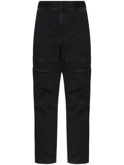 Shop Ambush Low-rise Loose Fit Jeans In Black
